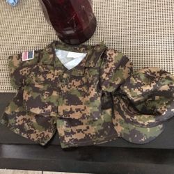 Build A Bear Marine Outfit