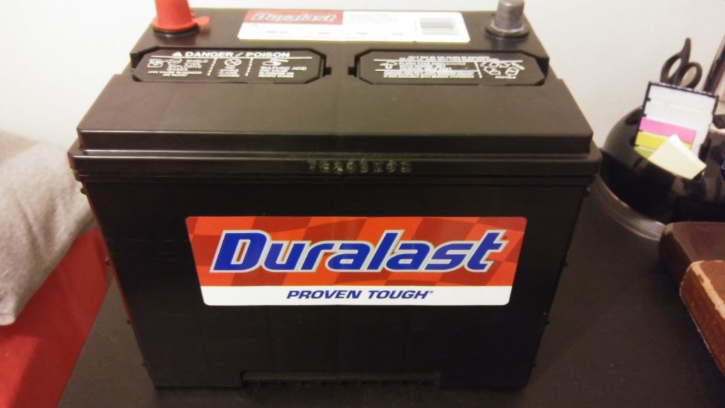 Brand new Duralast battery 24F-DL