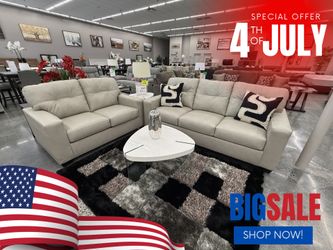 2 PC SOFA AND LOVESEAT