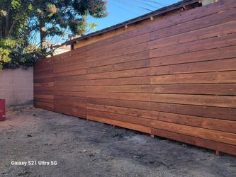 Wood Fencing