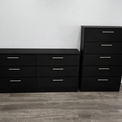 ✨BLACK DRESSER +CHEST