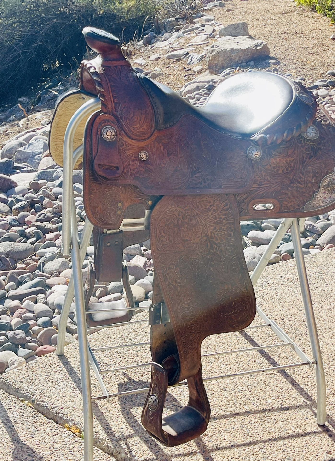 Victor Custom Made Western Saddle