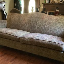 Traditional Camelback Sofa