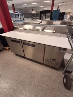 70" Pizza preparation station