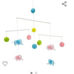Zutano Elephantasia Ceiling Mobile