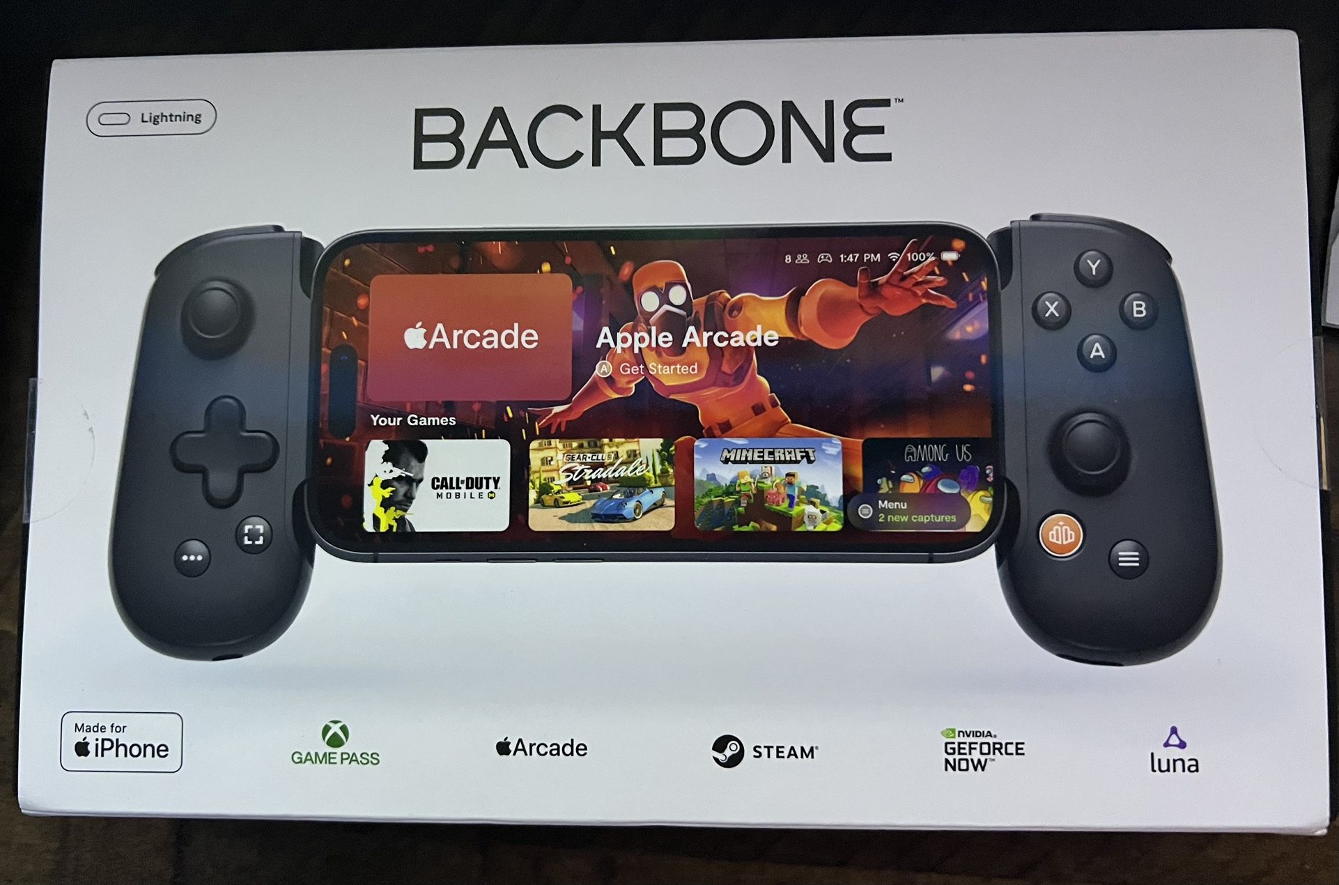 Backbone One (Lightning) - Mobile Gaming Controller for iPhone
