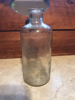 Bitters measured antique bottle