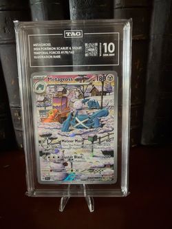Pokémon TCG Metagross 178/162 Temporal Forces Holo Card Illustration Rare