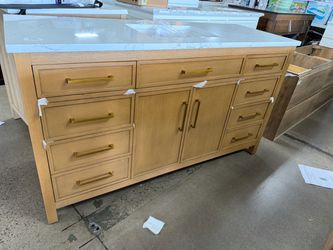 Rajeesh 60” Single Sink Bathroom Vanity