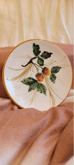 Hand-Painted Ceramic Decorative Plate