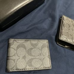 Coach Card Holder Wallet Men’s