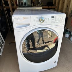 Large Capacity, Whirlpool, Front Loader, Washer, And Dryer