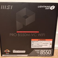 MSI PRO B550M-VC WiFi - AMD Motherboard