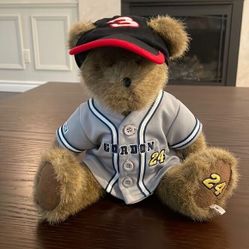 NASCAR Jeff Gordon The Intimidator Teddy Bear by Boyd’s Bears 1(contact info removed) Vintage 