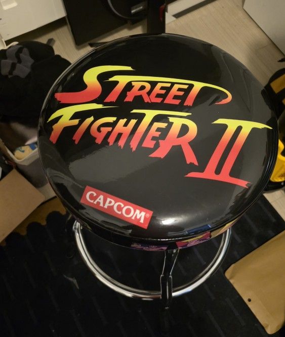Street Fighter 2 Chair Stool