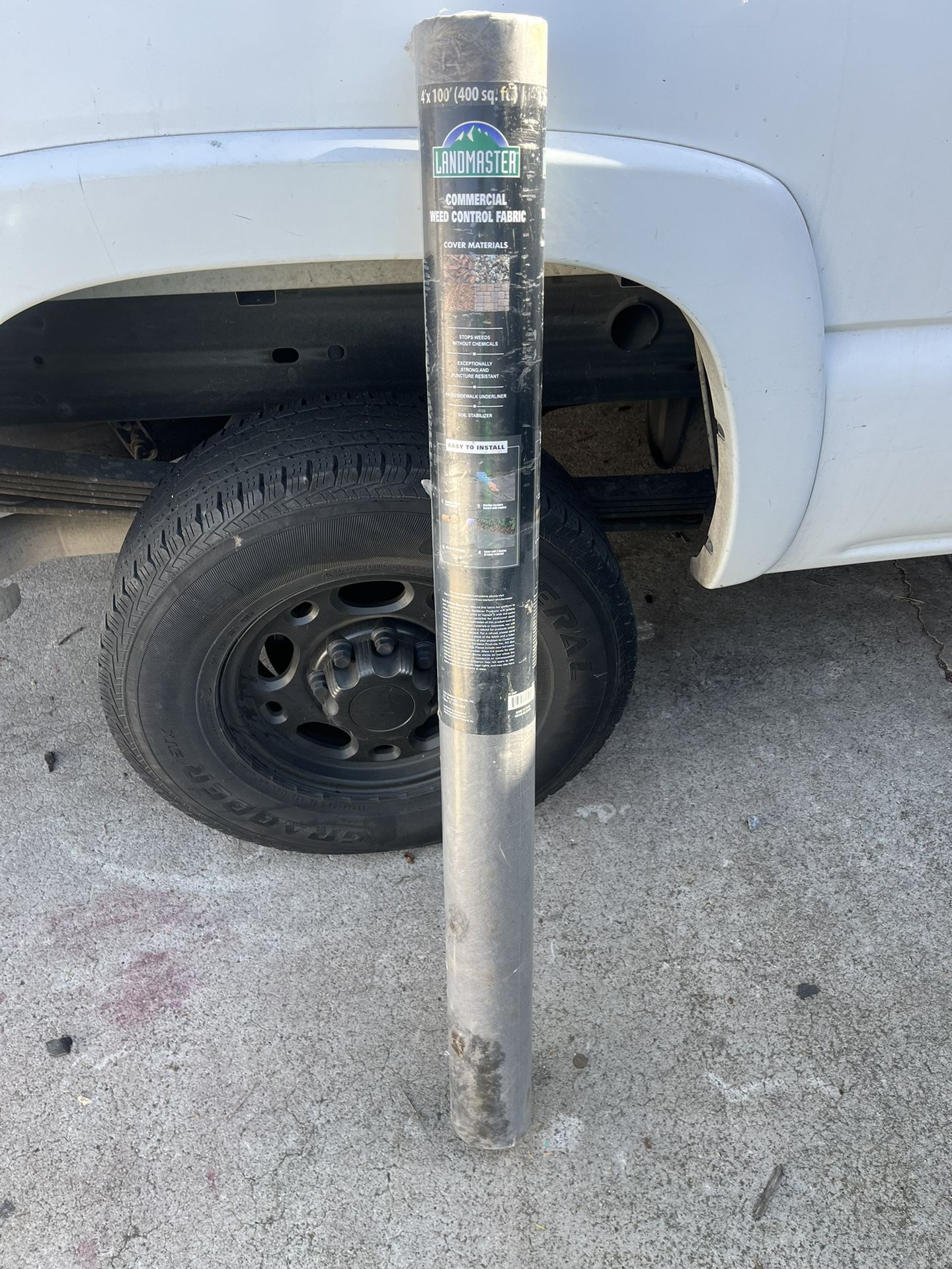 Landmaster Commercial Weed Control Fabric