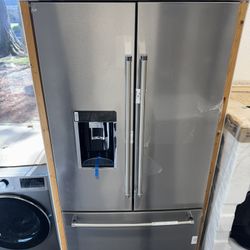 KITCHENAID 23.8 cu. ft. French Door Refrigerator in PrintShield Stainless Steel, Counter Depth