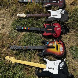 Guitar Hero Guitars - Untested/parts $25 Each