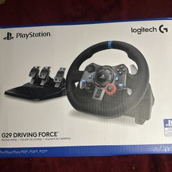 Logitech G29 Driving Force Racing  Wheel and Pedals