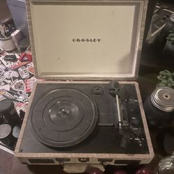 Portable Record Player With Bluetooth