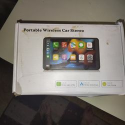 Portable Wireless Car Stereo 