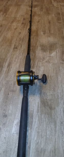 Black Gold OML 20C series on Custom fugi guides and eye 7'0 custom Rod