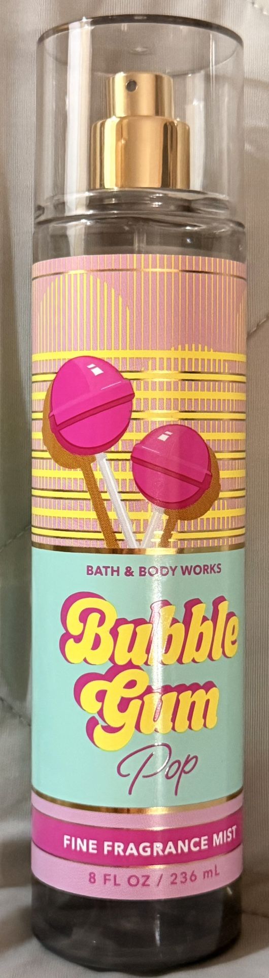 New Bubble Gum Pop Fine Fragrance Mist Bath & Body Works