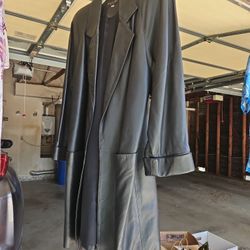 Leather Coat