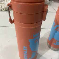 Stanley Fast Flow Lid Tumbler 24 OZ Orange Water Bottle