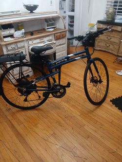 Montague Navigator 27 speed Folding bike plus custom electric motor
