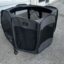 Top Paw Soft-Sided Pop-Up Playpen Dog Containment! 27x19in each panel