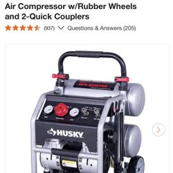 Husky Air Compressor