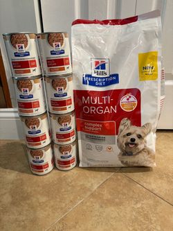 Hills multi-organ dog food