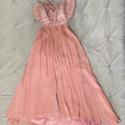 BCBGMaxazria Pink Sequin Dress