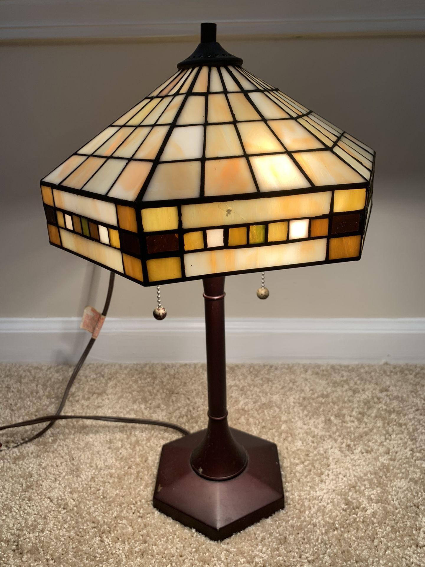 Vintage Tiffany Style Desk Lamp