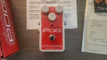 EHX Nano Pog Pedla