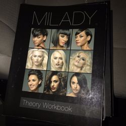 All 3 Milady Cosmetology Books For Class