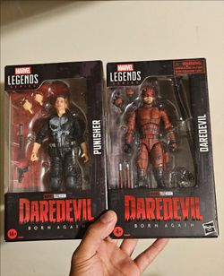 Daredevil born again Punisher and daredevil marvel legends