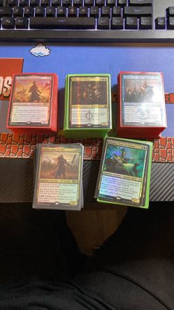 5x Magic the Gathering Mini Commander Decks (Tiny Leaders) Competitive Winners