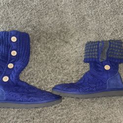 UGG Knit Boots Size 7 Excellent Condition