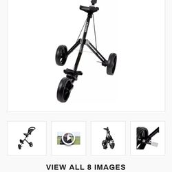 Rarely Used Golf Push Cart