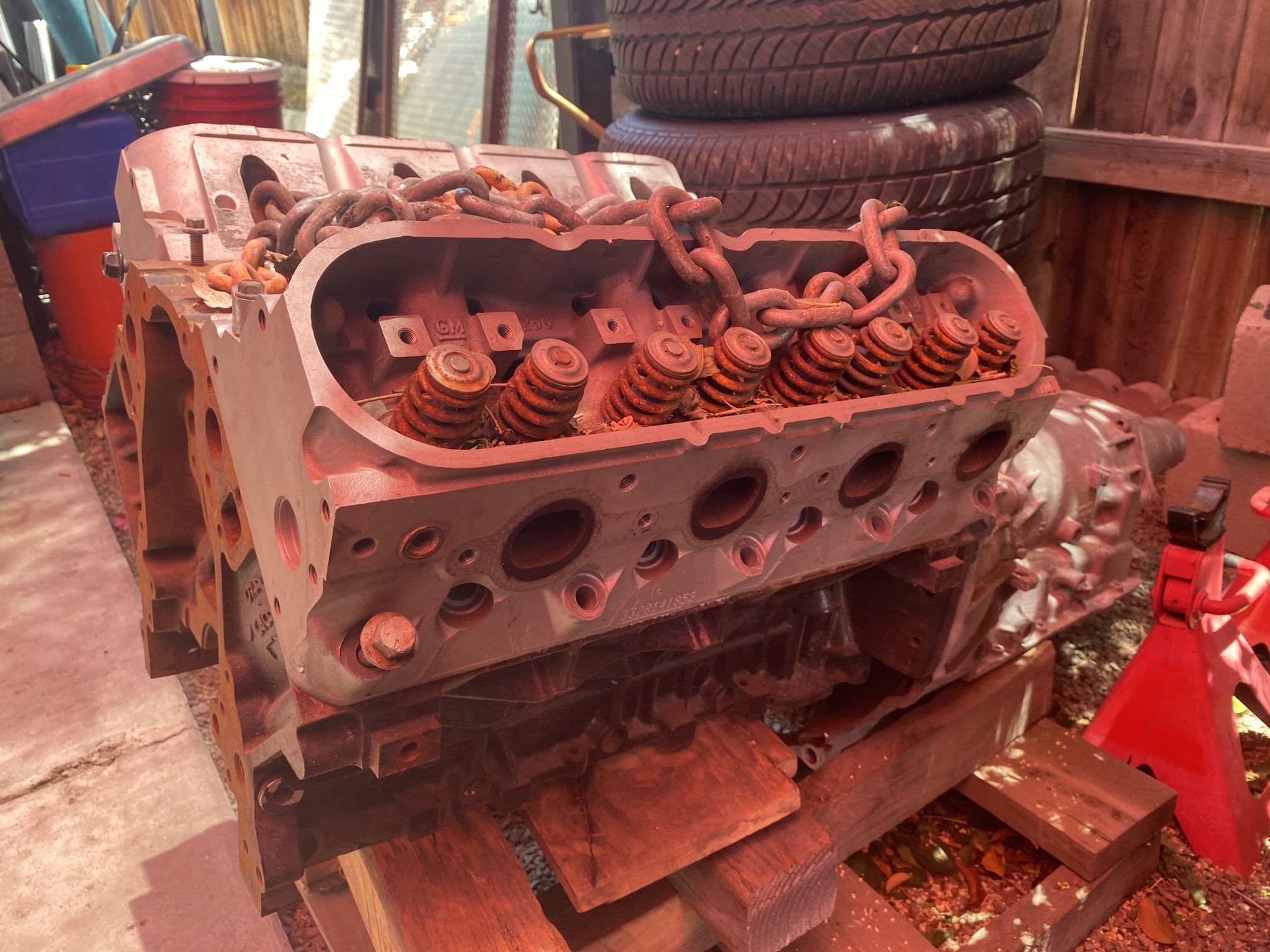 LS 1 LQ Engine mock Up Drive Train Core Price Reduced!