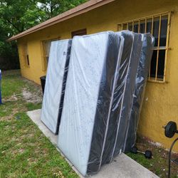 NEW TWIN MATTRESS AND BOX SPRING -- Also Available In All Sizes.
