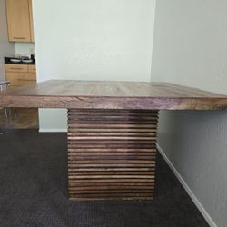 Crate & Barrel Square Table