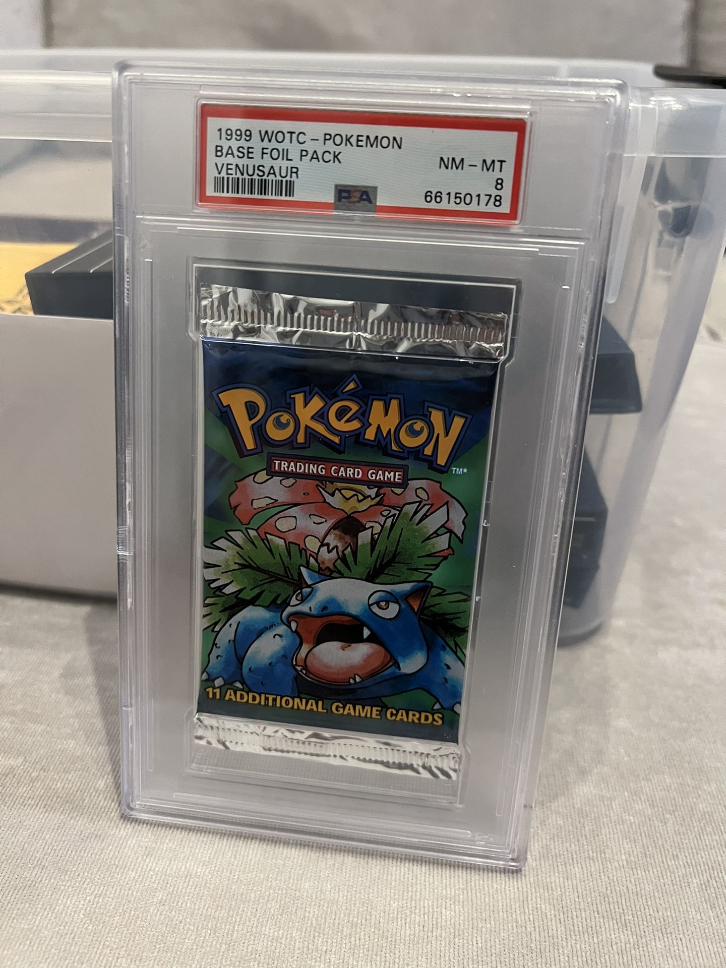 Pokémon 1999 Base Pack PSA