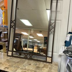 Console Table And Matching Mirror 