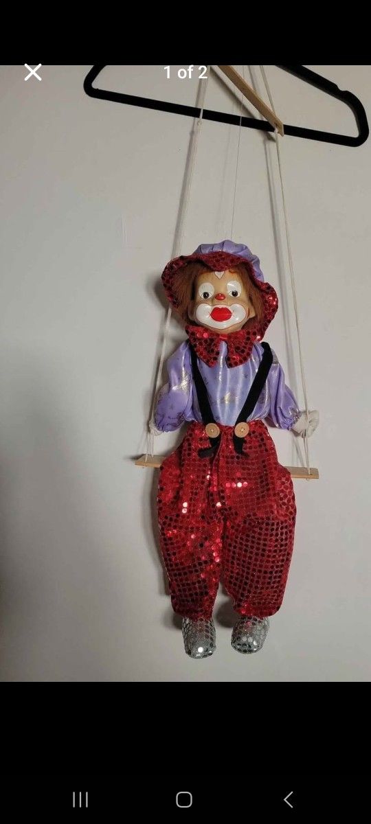 Clown Puppet/Doll