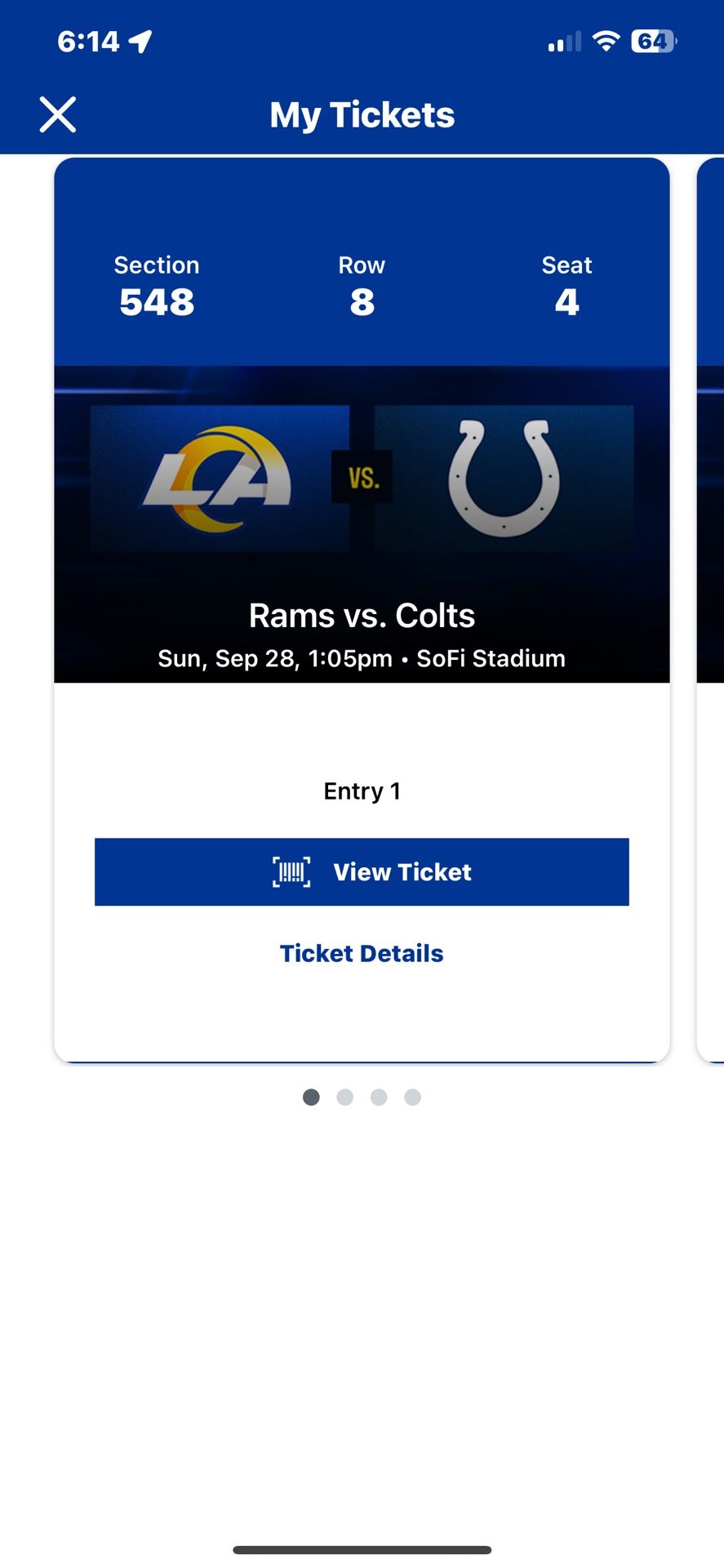 Rams Vs Colts