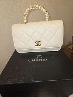 White purse