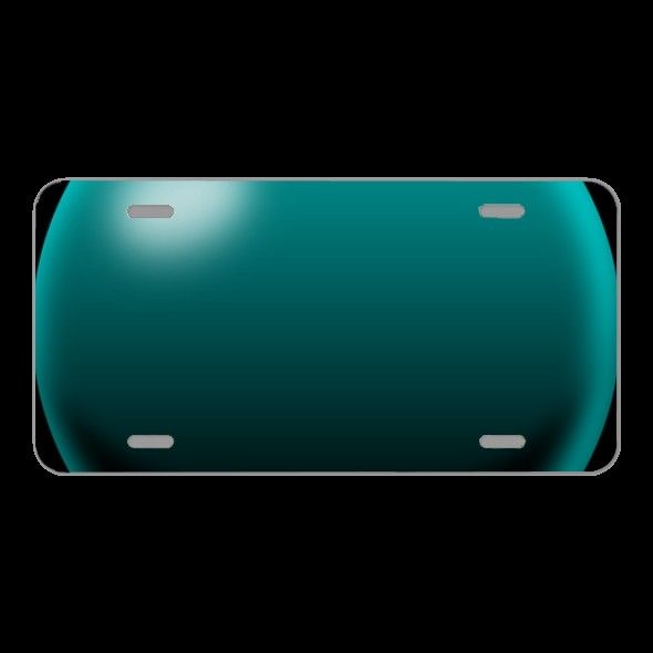 License Plate Novelty Car Front Bubble Blue Water Liquid Wet Bubble